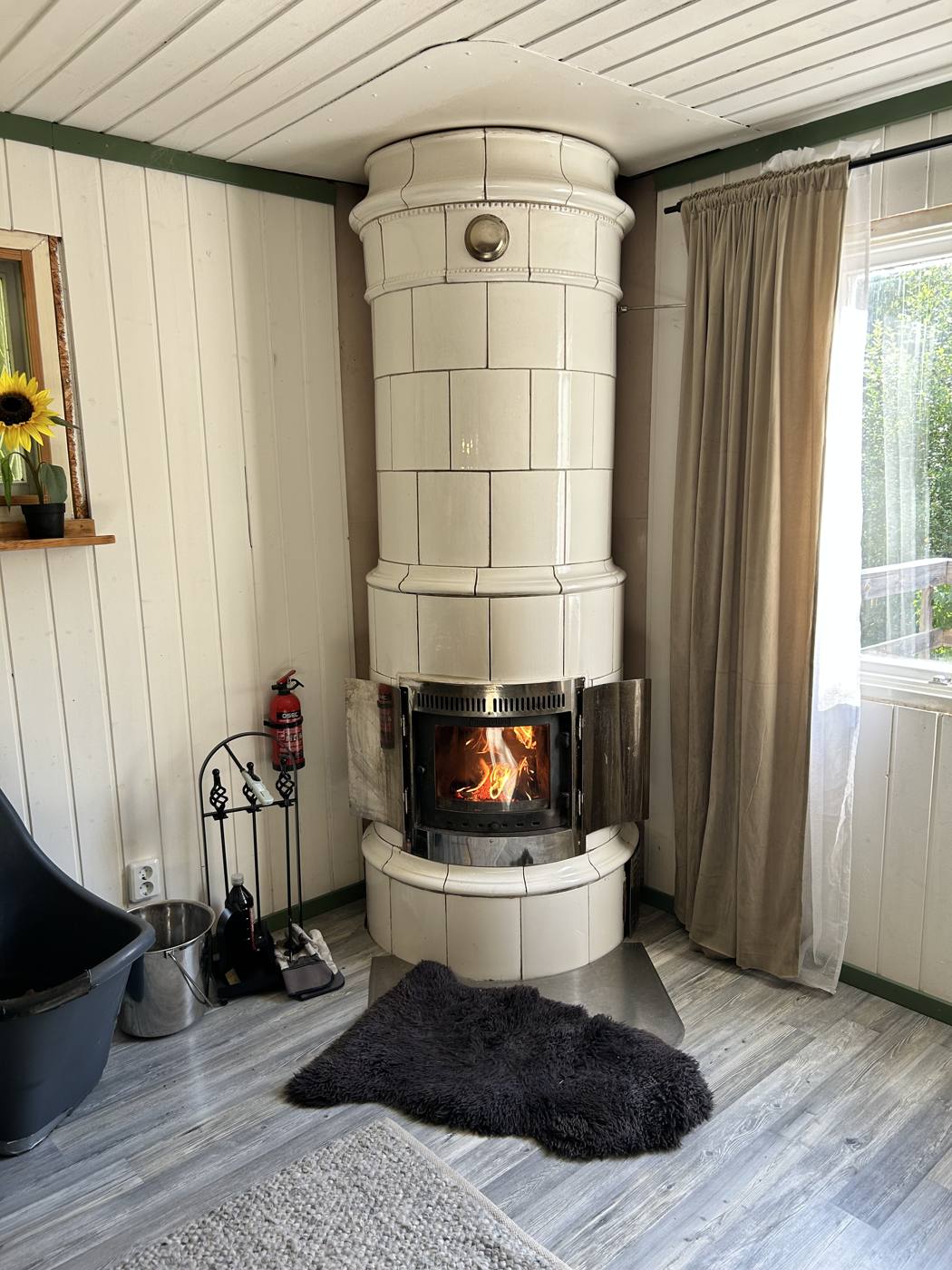 Gemütlicher Kamin